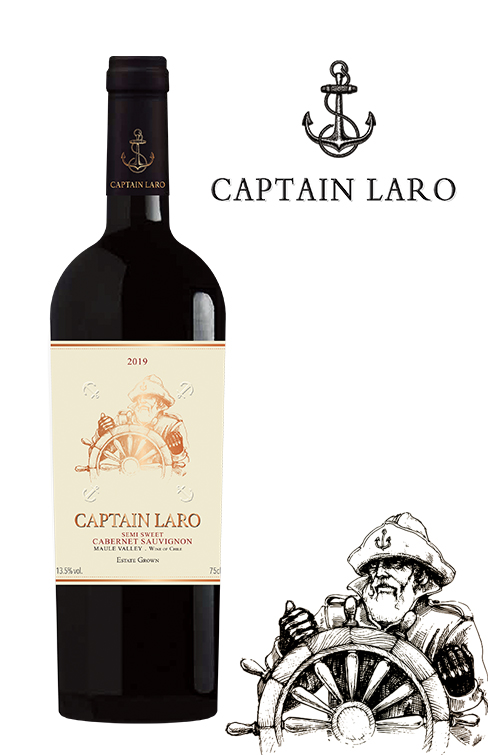 船长赤霞珠红葡萄酒  CAPTAIN LARO SEMI SWEET  Cabernet Sauvignon
