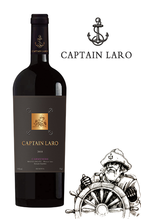 船长珍藏佳美娜红葡萄酒  CAPTAIN LARO Reserva Carmenere