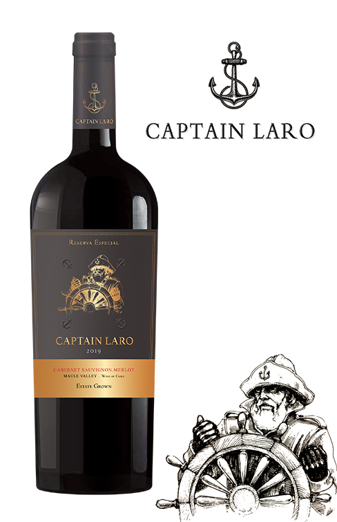 船长甄藏赤霞珠梅洛红葡萄酒  CAPTAIN LARO  Reserva Especial Cabernet Sauvignon  Merlot